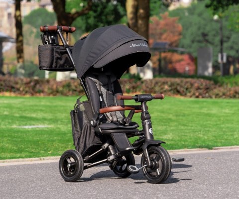 Qplay Rowerek Trójkołowy Nova Deluxe Black czarny