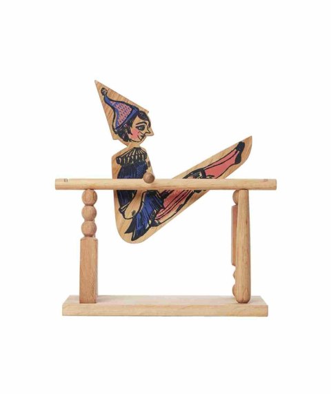 Wooden Story Drewniana Zabawka Akrobata Chłopiec
