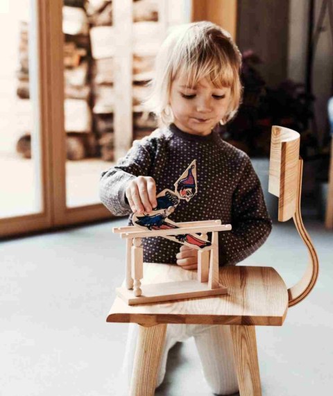 Wooden Story Drewniana Zabawka Akrobata Chłopiec