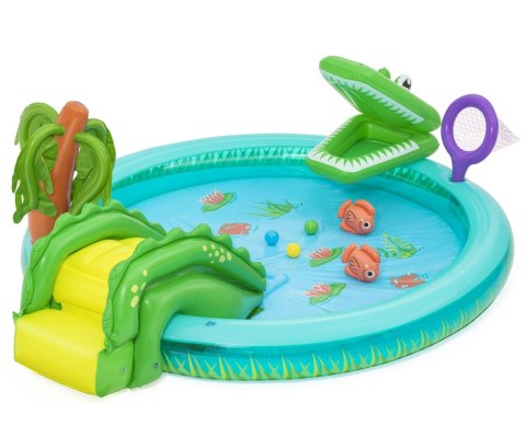 Bestway Zatoka krokodyli - wodny plac zabaw 2,24mx1,81mx72cm