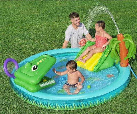 Bestway Zatoka krokodyli - wodny plac zabaw 2,24mx1,81mx72cm