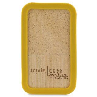 Drewniany silikonowy telefon dla niemowląt - Lew Trixie Baby