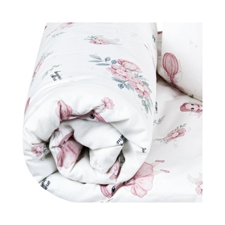 Pościel 2 el. - Komplet poszewek bawełna 100x135 + 40x60 Wróżki