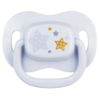 Canpol Smoczek uspokajający silikon symetryczny Newborn Baby niebieski 0-6m