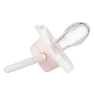 Canpol Smoczek uspokajający silikon symetryczny 0-6m Newborn Baby różowy 0-6m