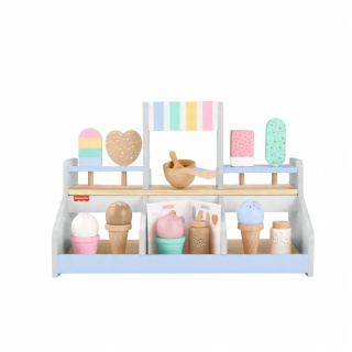 Drewniana lodziarnia Zestaw do zabawy Fisher-Price HXV21