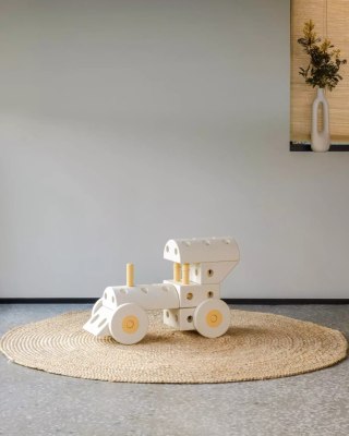 MODU - block square - sensoryczny blok piankowy, Sand Grey