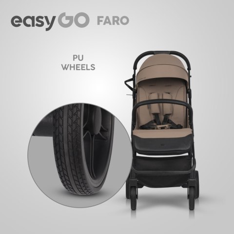 Wózek dziecięcy EasyGo Faro Savana Beżowy