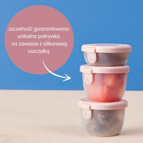B.Box Pojemniki na przekąski 3 szt. Forest