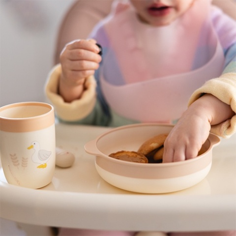 Babyono Zestaw naczyń dla dzieci Farmer 3szt.