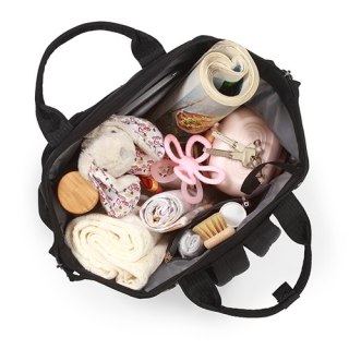 Babyono Plecak dla mamy Modern Style czarny