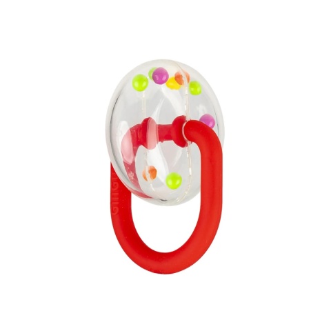 GiliGums Grzechotki - Zestaw grzechoczący czerwony