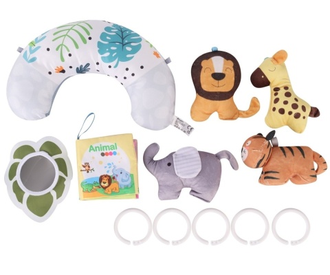 Mata edukacyjna sensoryczna Liść TinyMini Milly Mally