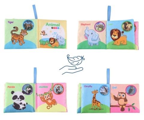 Mata edukacyjna sensoryczna Liść TinyMini Milly Mally