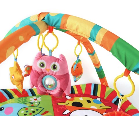 Milly Mally Mata edukacyjna Kolorowe zwierzątka TinyMini JL624-1D