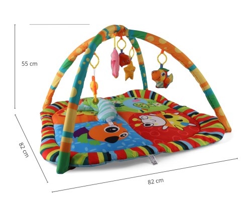 Milly Mally Mata edukacyjna Kolorowe zwierzątka TinyMini JL624-1D