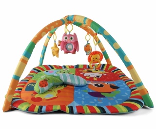 Milly Mally Mata edukacyjna Kolorowe zwierzątka TinyMini JL624-1D