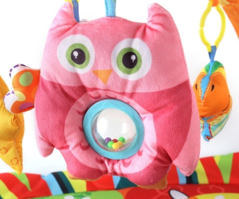 Milly Mally Mata edukacyjna Kolorowe zwierzątka TinyMini JL624-1D
