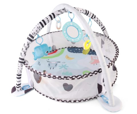 Milly Mally Mata edukacyjna 2w1 Basen z piłkami kontrastowa TinyMini JL626-2D