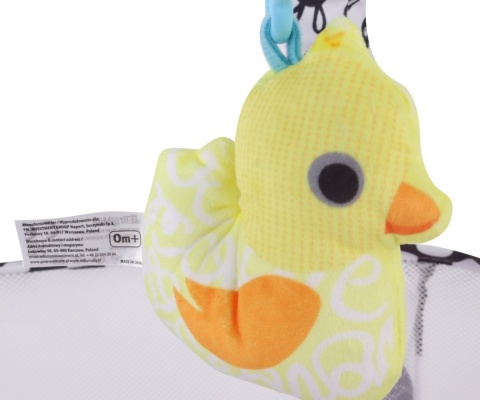 Milly Mally Mata edukacyjna 2w1 Basen z piłkami kontrastowa TinyMini JL626-2D