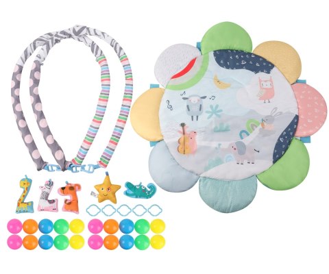Mata edukacyjna 2w1 Kwiat Zoo Milly Mally TinyMini