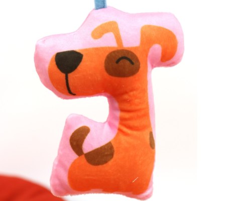 Milly Mally Mata edukacyjna 2w1 Kwiat Safari TinyMini JL639-2B