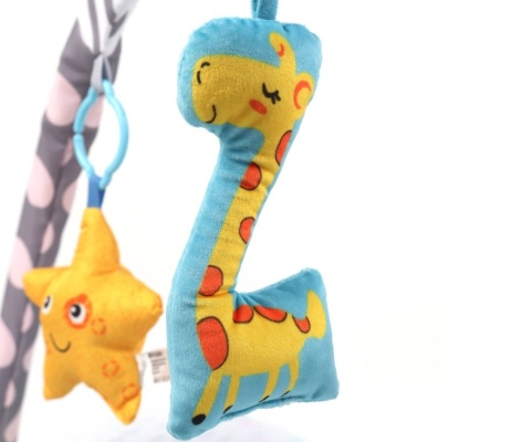 Milly Mally Mata edukacyjna 2w1 Kwiat Safari TinyMini JL639-2B