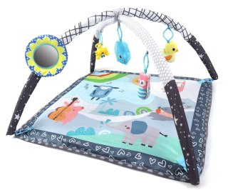 Milly Mally Mata edukacyjna 2w1 Kojec z piłeczkami kontrastowa TinyMini JL652-1A