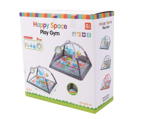 Milly Mally Mata edukacyjna 2w1 Kojec z piłeczkami kontrastowa TinyMini JL652-1A