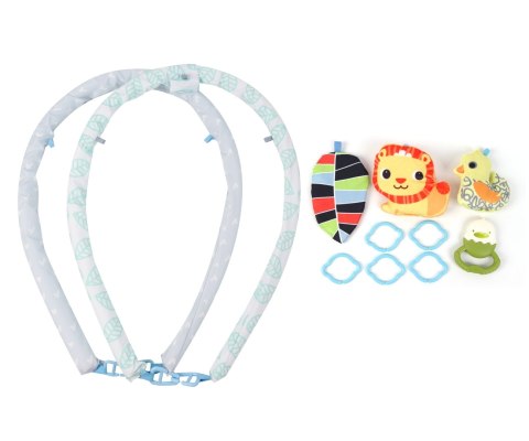 Milly Mally TinyMini Mata edukacyjna 2w1 Dziecięcy Świat sensoryczna JL661-1C