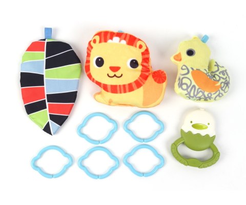 Milly Mally TinyMini Mata edukacyjna 2w1 Dziecięcy Świat sensoryczna JL661-1C