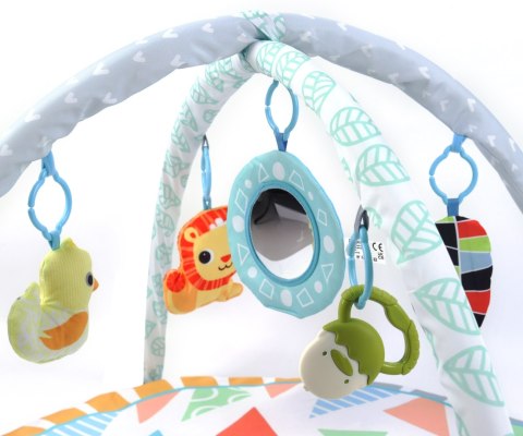 Milly Mally TinyMini Mata edukacyjna 2w1 Dziecięcy Świat sensoryczna JL661-1C