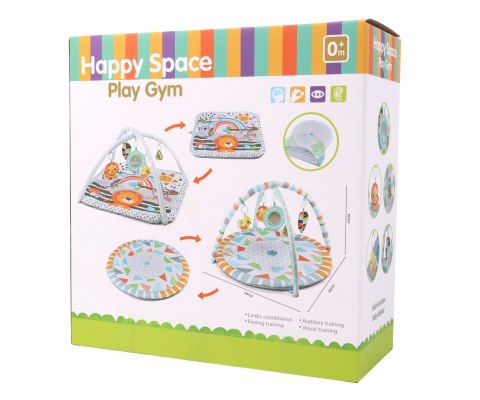 Milly Mally TinyMini Mata edukacyjna 2w1 Dziecięcy Świat sensoryczna JL661-1C