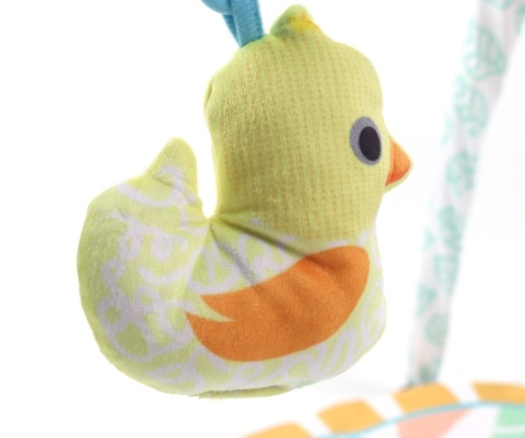 Milly Mally TinyMini Mata edukacyjna 2w1 Dziecięcy Świat sensoryczna JL661-1C