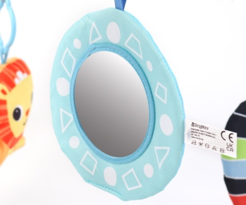 Milly Mally TinyMini Mata edukacyjna 2w1 Dziecięcy Świat sensoryczna JL661-1C