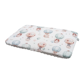 Poduszka dwustronna bawełna minky 40 x 60 Pieski