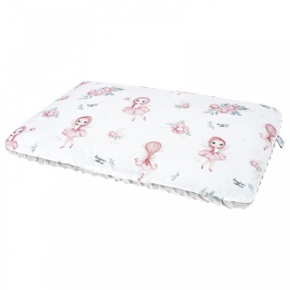 Poduszka dwustronna bawełna minky 40 x 60 Wróżki