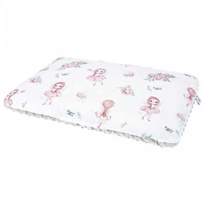 Poduszka dwustronna bawełna minky 40 x 60 Wróżki