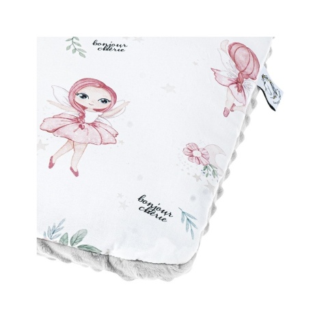 Poduszka dwustronna bawełna minky 40 x 60 Wróżki