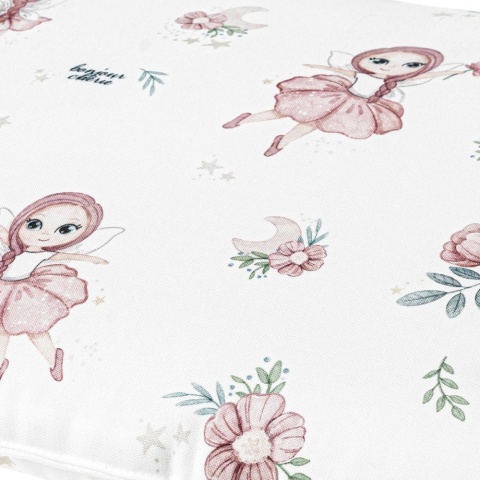 Poduszka dwustronna bawełna minky 40 x 60 Wróżki