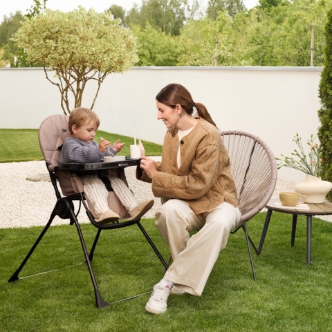 Kinderkraft Krzesełko do karmienia BINCI light grey