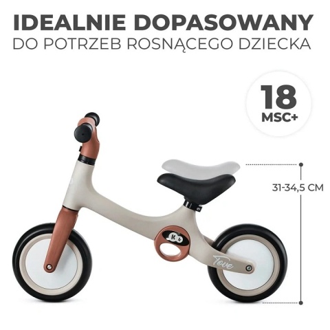 Kinderkraft Rowerek biegowy Tove Desert Beige