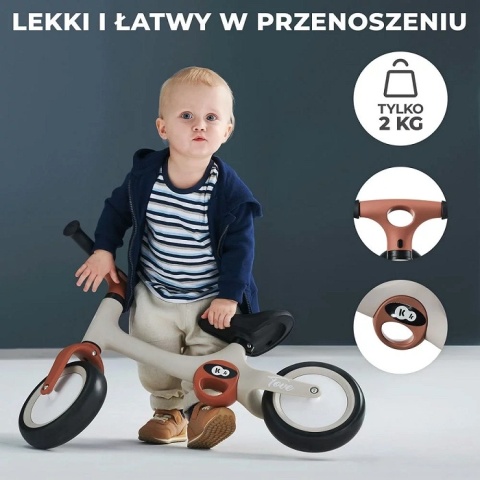 Kinderkraft Rowerek biegowy Tove Desert Beige