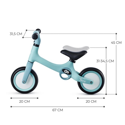 Kinderkraft Rowerek biegowy Tove Summer Mint