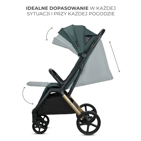 Kinderkraft Wózek spacerowy Loom Jade zielony