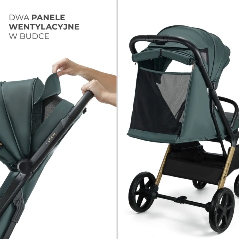 Kinderkraft Wózek spacerowy Loom Jade zielony