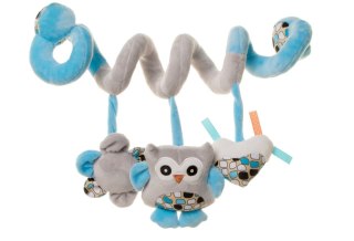 4BABY OB07 P&E Spiralka pluszowa Spiral Toy OWL