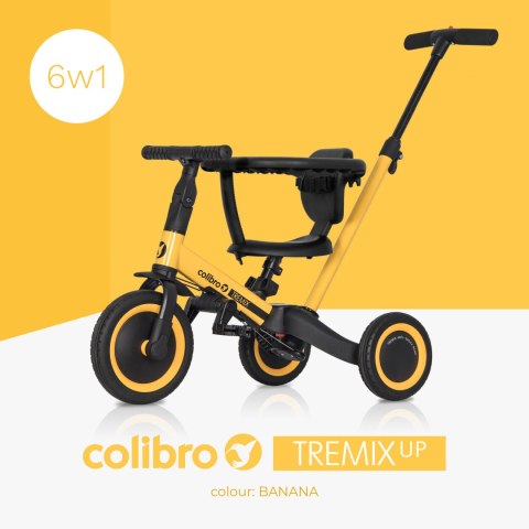 Colibro Rowerek dziecięcy 6w1 TREMIXUP Banana