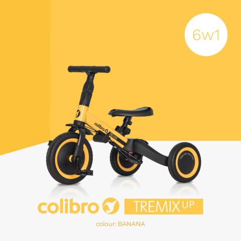 Colibro Rowerek dziecięcy 6w1 TREMIXUP Banana