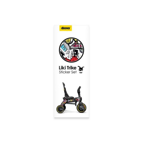 Doona - Naklejki na rowerek Liki Trike Sticker Bomb